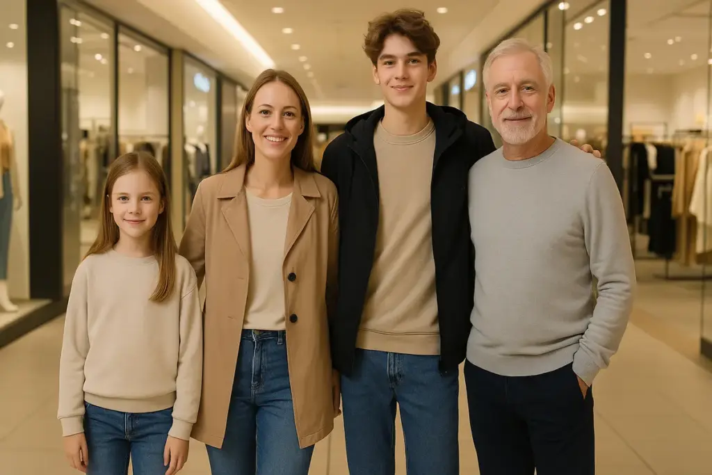 Abbigliamento per tutte le età nei centri commerciali: trova gli store con le proposte più versatili