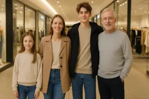 Abbigliamento per tutte le età nei centri commerciali: trova gli store con le proposte più versatili