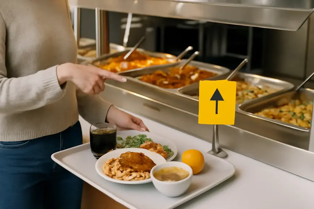 Cosa serve sapere prima di ordinare nei ristoranti self-service? Le regole per comporre il vassoio perfetto