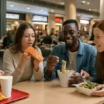 Aree food court nei centri commerciali: perché sono ideali per i gruppi con gusti diversi