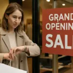 Qual è il momento migliore per visitare un negozio appena inaugurato? Il dettaglio che fa risparmiare