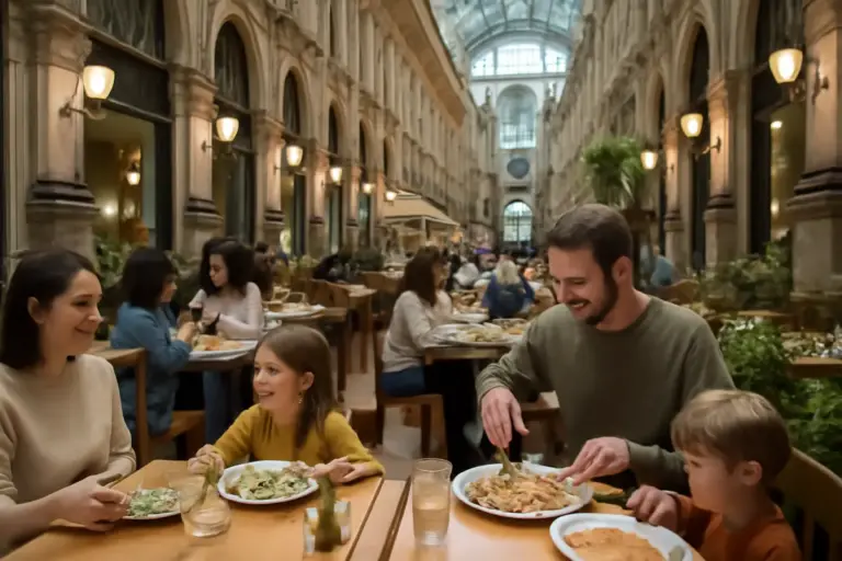 Quali servizi offrono i ristoranti family-friendly in galleria? I dettagli utili per una pausa serena