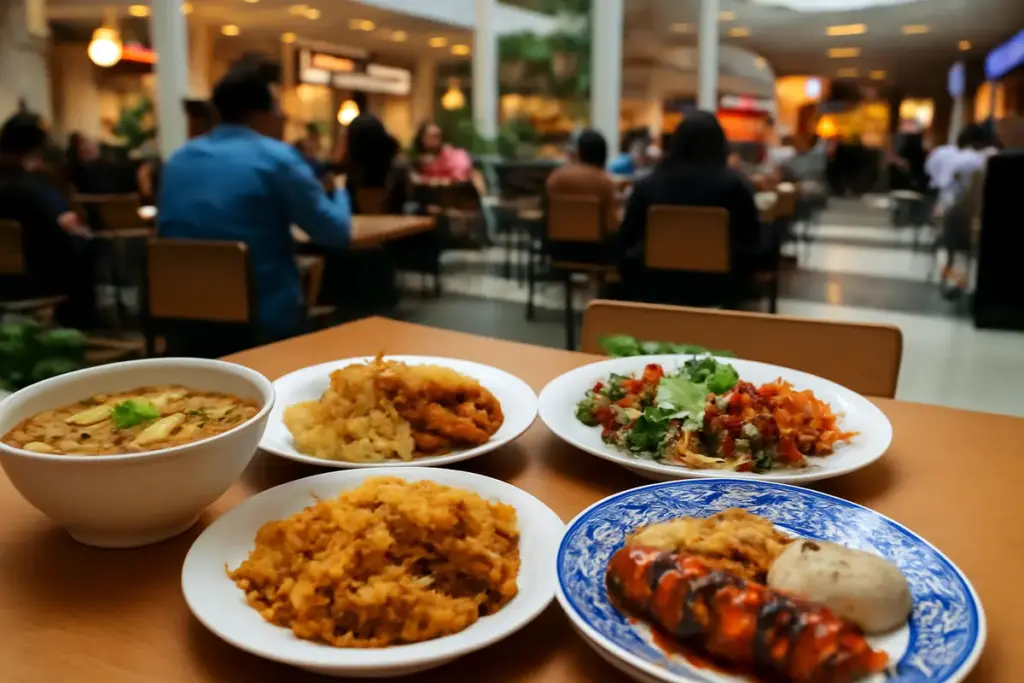 Cibo etnico al centro commerciale: i piatti autentici che puoi provare senza uscire dalla città