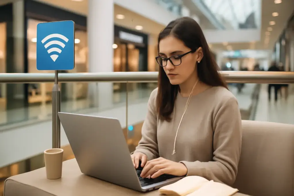 Wi-Fi gratuito al centro commerciale: come sfruttarlo per lavorare o studiare senza distrazioni