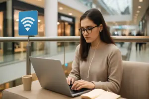 Wi-Fi gratuito al centro commerciale: come sfruttarlo per lavorare o studiare senza distrazioni