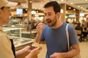 Come sfruttare le degustazioni gratuite nelle food court? Il modo migliore per provare gusti nuovi