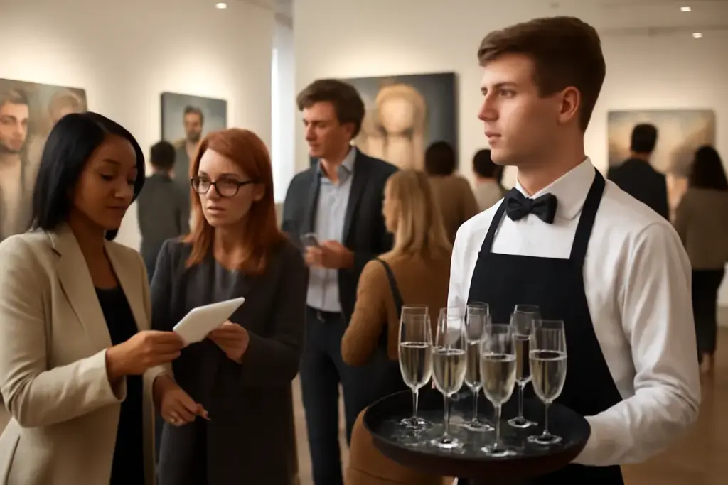Inaugurazioni in galleria: i servizi aggiuntivi che pochi sanno di poter ottenere gratuitamente